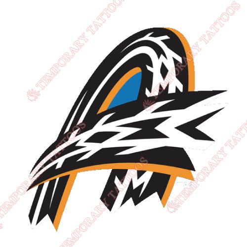 Akron Rubber Ducks Customize Temporary Tattoos Stickers NO.7812